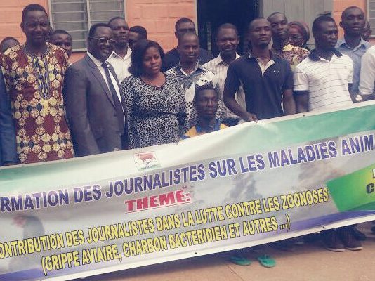 Les journalistes togolais à la découverte des zoonoses.