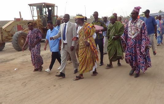 Ouverture de voies dans le Canton de Toglécopé