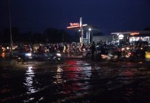 Agoè-nyivé sous l’eau.