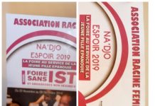 16è FIL : l’Association Racine Féminine au chevet de la jeune fille, avec l’acte ll de son projet “N’a DJO ESPOIR 2019”.