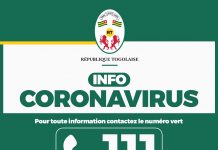 Covid-19: le Togo dispose désormais d’un numéro vert pour toute information sur la pandémie.