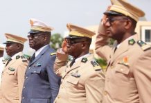 FAT : Gnassingbé nomme quatre nouveaux Chefs d’État Major.