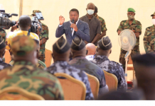 Lutte contre le terrorisme : Faure Gnassingbé en visite de terrain à Namoudjoga