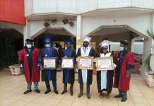 PIHC : 4 impétrants obtiennent leurs diplômes honorifiques en Master et Doctorat