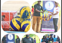 Célébration de la JAF : l’association FESDEV aux côtés des femmes du club VBC de Kpalimé avec des cadeaux