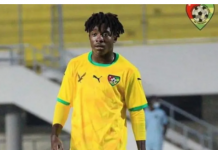 Football/Togo-Eperviers : un parlementaire se prononce sur la convocation de Elom Nyavedji, un joueur sans club