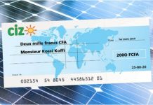 Les chèques solaires changent la vie rurale togolaise