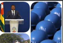 Togo : Gnassingbé salue la mémoire des casques bleus togolais tombés au champ d’honneur au Mali