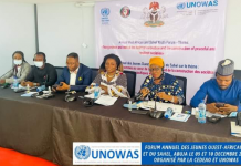 Johaness MAKOUVIA était à une rencontre de haut niveau à Abuja