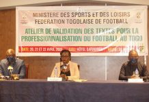 Togo : des textes en cours de validation pour la professionnalisation du football