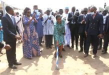 Togo : la PM lance les travaux de réhabilitation de la route Sokodé-Tchamba-Kambolé