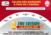 Lomé capitale du 8è Salon des Banques et PME de l’UEMOA en février 2023