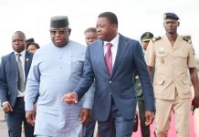 Le Président sierra-léonais était chez Faure Gnassingbé