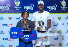 Tennis : Joël MEDA et Vania DOTSE champions de la 2ème édition du Cacavelli « Holidays Cup »