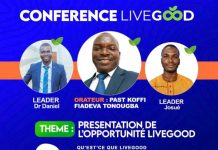Togo : “l’opportunité LiveGood”, bientôt présentée au public