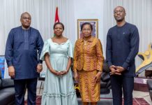 Primature : DOGBE a reçu la nouvelle représentante de la SFI