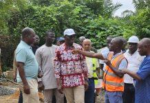 Projets eau et assainissement en avant toutes, Gal Yark Damehame aux commandes