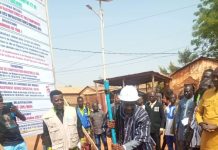 PIDU : Kodjo ADEDZE lance des travaux à Dapaong