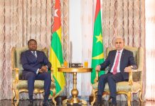 Le chef de l’Etat en visite officielle à Nouakchott