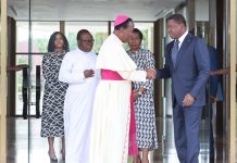 Décès du Mgr Barigah-Benissan : une délégation de la CET reçue par Faure Gnassingbé