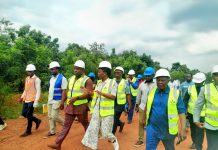 Eau et Assainissement : la ministre Mila Aziable visite les sites d’installation et les chantiers en cours de réalisation