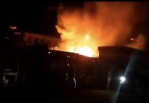 Marché de Kégué : bilan provisoire de l’incendie
