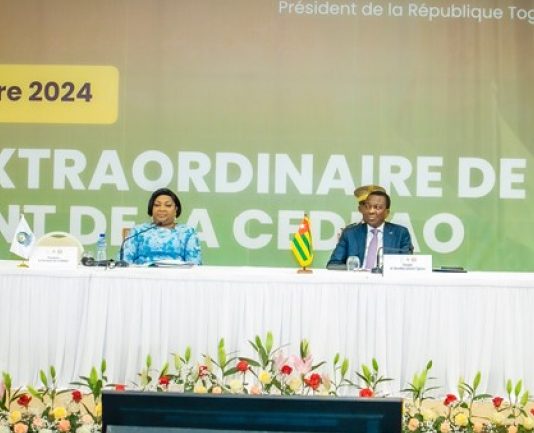 Lomé abrite une session extraordinaire du Parlement de la Cedeao