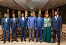 Togo : les présidents de l’Assemblée nationale de Côte d’Ivoire et du Bénin étaient chez Faure Gnassingbé