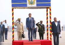 Investiture de John Dramani Mahama : Faure Gnassingbé est arrivé à Accra