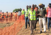 À Kantè, la construction du pont de Tchitchira Maison avance bien