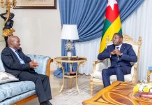 Conférence de l’Union africaine sur la dette publique : Faure Gnassingbé reçoit le Commissaire Moses Vilakazi