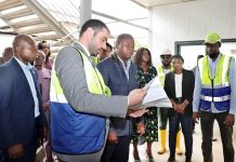 Visite de Faure Gnassingbé au CHU de Kara, actuellement en pleine métamorphose