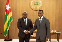Le nouveau Haut-Commissaire du Gabon au Togo reçu par le Président de l’Assemblée nationale