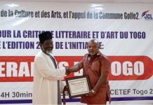 El Hadj Djobo Ousmane PCA-ASD-Togo, figure honorée des Prix Littéraires du Togo