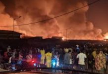 Incendie nocturne au marché de Hédzranawoé : plusieurs étalages ravagés