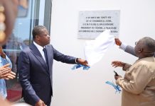 Faure Gnassingbé inaugure de nouvelles infrastructures académiques à l’UK