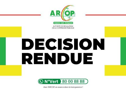 ARCOP : une dénonciation visant le DG de GENIE HYDRAULIQUE classée sans suite