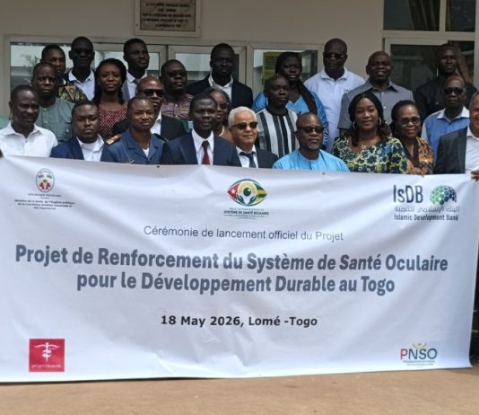 Togo : lancement du PRSSODDT; un projet majeur pour la santé oculaire