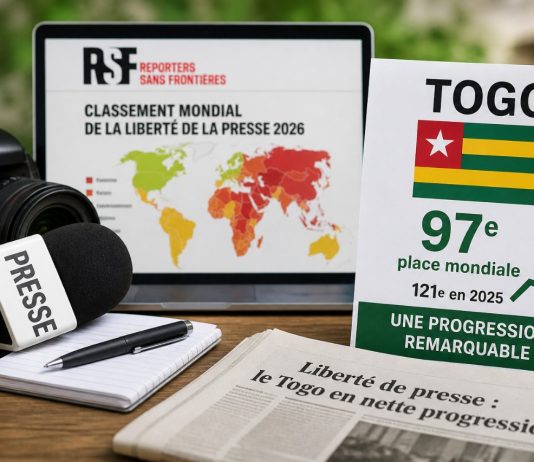 Liberté de la presse : le Togo bondit de 25 places au classement RSF 2026