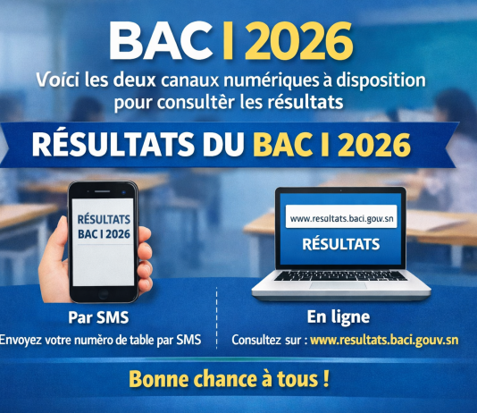 BAC I 2026 : voici les deux canaux numériques à disposition pour consulter les résultats