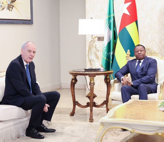 Faure Gnassingbé et Claudius Fischbach saluent la coopération togolo-allemande
