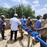 Kara : l’eau retrouve progressivement son flux