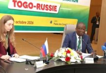 Lomé et Moscou institutionnalisent leur coopération