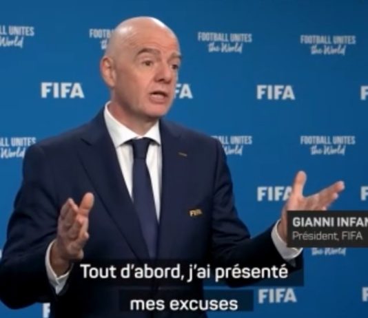 FIFA : Infantino présente ses excuses, la défiance persiste